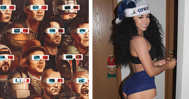 3d glasses gif - Au 00 | brittany renner hot - Cowe