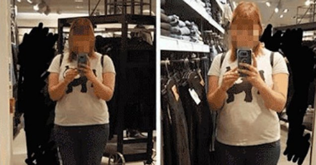 For one social justice warrior H&M was playing some dirty pool. She claimed that the retail fashion giant was trying to confuse patrons with rounded mirrors in order to distort their appearance to be smaller. She took to Facebook to complain but not every