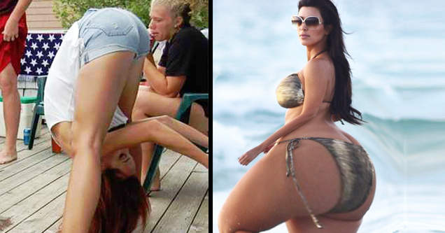 kim kardashian s butt