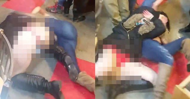 NSFW Girl Brawl In Fast Food Restaurant: "This Is The Best Night Ever!"