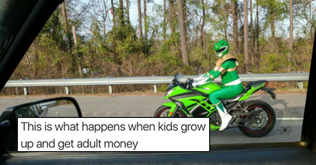 Funny dank meme about when kids grow up and get money.