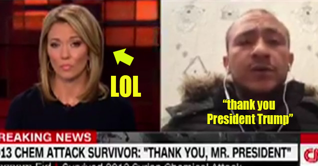 LOL on CNN for bad Syrian interview