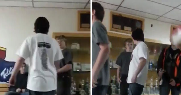 Bully Gets Knocked The F*ck Out!