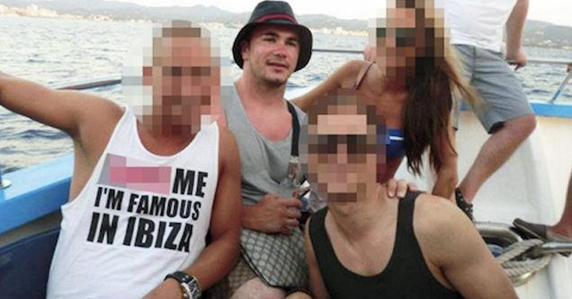 dumb people - Smiling for the camera on a speedboat in Ibiza or leaning on the bonnet of highperformance sports cars, these photographs appear to show two wealthy young men enjoying the high life. In fact, cousins Aaron and Jamie Corkovic are violent crim