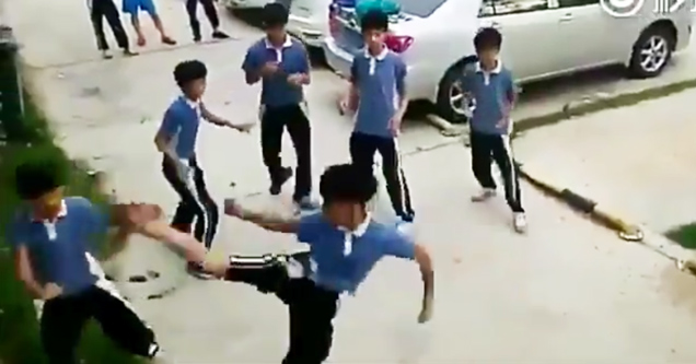 This Little Boy Fights Like He's In The Matrix