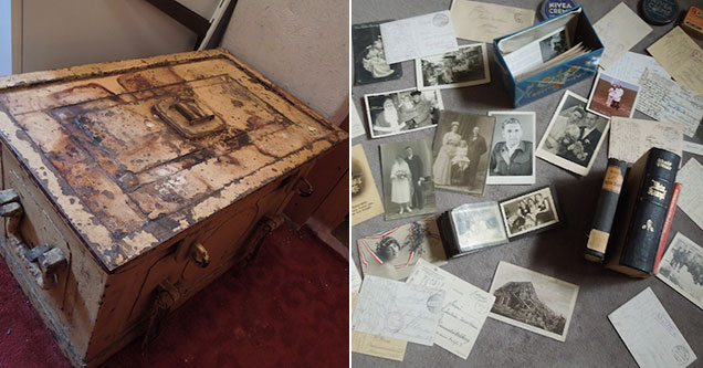 German woman inherits strange time capsule