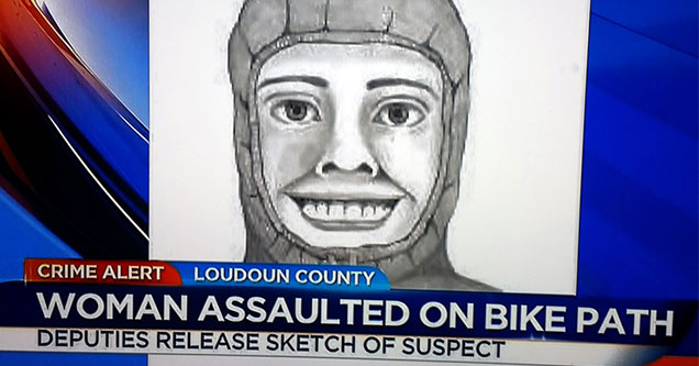 dank meme - Crime Alert Loudoun County Woman Assaulted On Bike Path Deputies Release Sketch Of Suspect