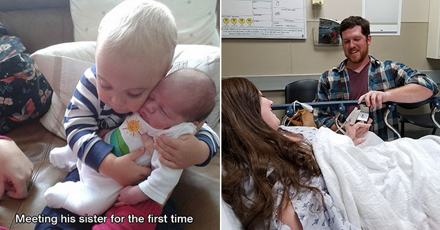 Things to remind you that life is beautiful - cover image of baby hugging a smaller baby