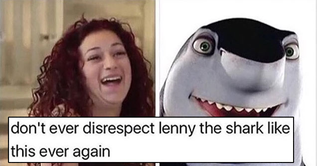 lenny shark tale - don't ever disrespect lenny the shark this ever again