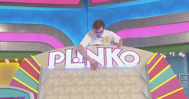 price is right contestant goes nuts after winning big