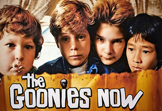 The Goonies then and now...