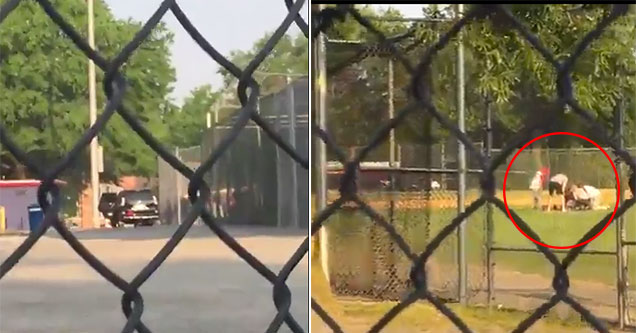 footage of the congressional baseball practice shooting