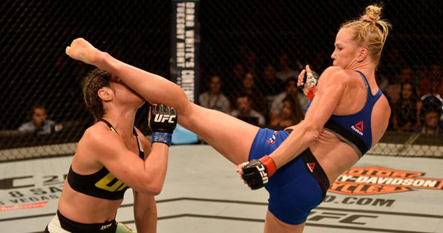 holly holm kicks bethe correia in the face