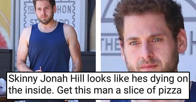 funny memes to kick start your day Jonah Hill Skinny and Sad