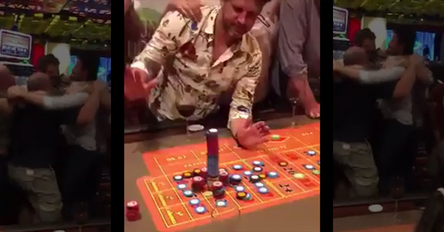 man with 100K in chips win three million in roulette