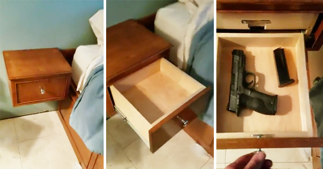 secret gun drawer