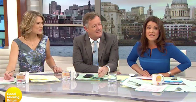 Piers Morgan got owned on his own show