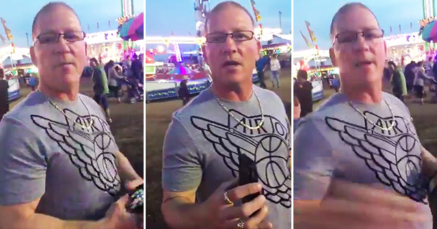 Brave Guy Confronts A Child Predator At The Fair