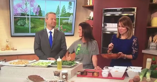 Horny Guest Says She Wants To Toss His Salad, On Live TV