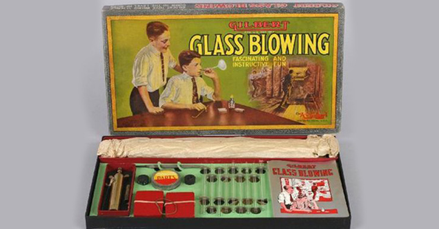 kids glass blowing kit