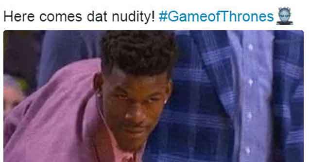 twitter reacts to last night's game of thrones