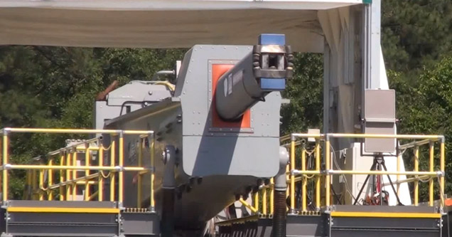 Witness a Successful Test Fire of the Navy's Monster Railgun