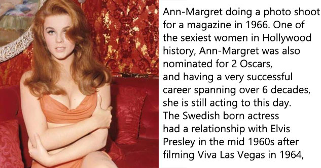 Ann-margret posses for the camera