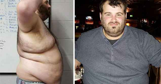 guy loses 150 pounds after a bad relationship