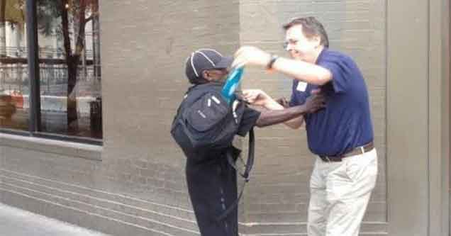 dude gets caught stealing a bunch of hand soap