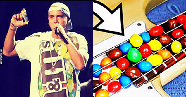 Eminem songs made with M&M's