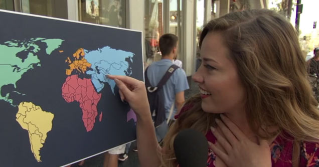 Watch  Americans Struggle To Find North Korea On The Map