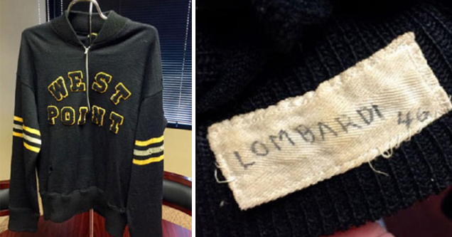 vince lombardi sweater