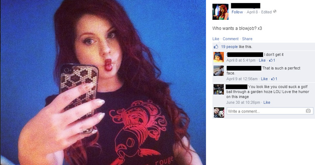 girl doing a duck face and taking mirror selfie