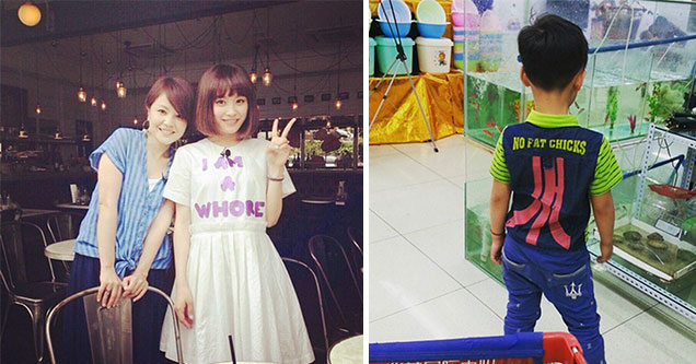 20 Chinese People Who Have No Idea What Their Shirts Say