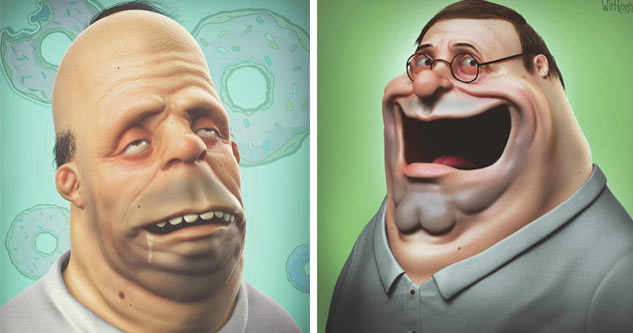 3D Versions of Some Of Your Favorite Pop Culture Icons