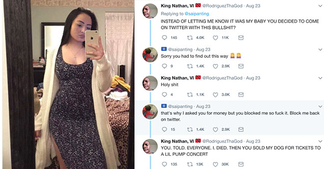 Pregnant Girl Asks For 4K Retweets To NOT Abort Her Baby