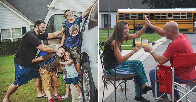 parents excited that school is back