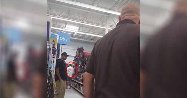 pedophile bust creep at walmart