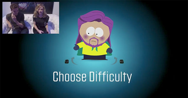 streamers react to the new South Park game's difficulty setting