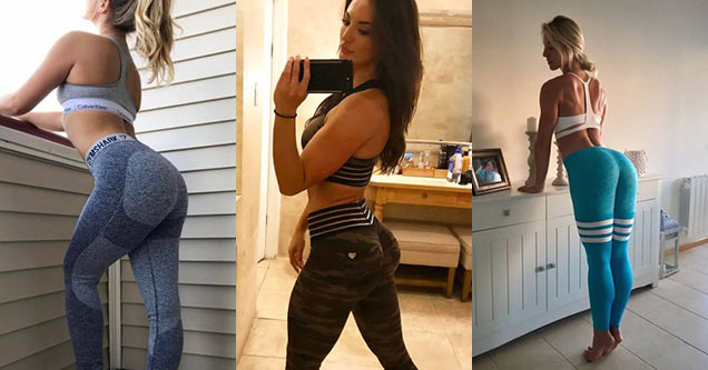 Hot girls in yoga pants gallery