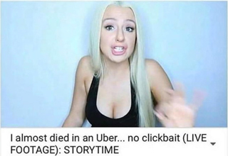 If you see anything marked "NOT CLICKBAIT" on YouTube there is a 100% chance it's clickbait.
