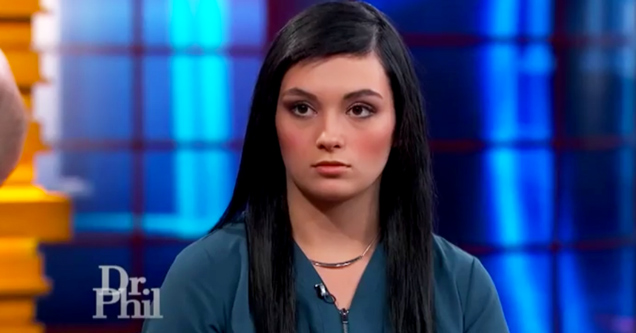 brunette girl on dr phil