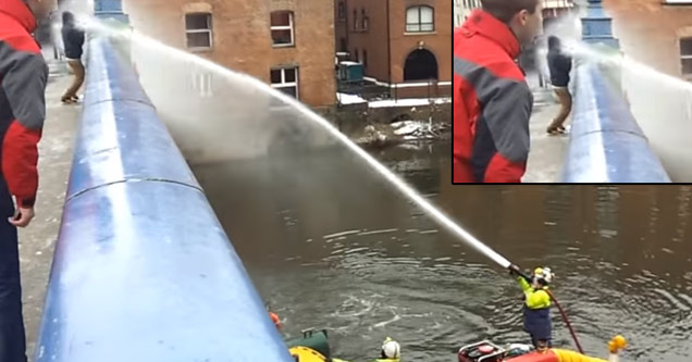 Teens Throw Snowballs at Boat and Get More Than They Bargained for in Return