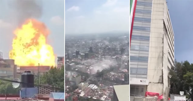 earthquake hits mexico city