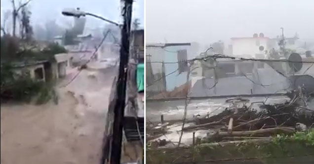 Hurricane Maria Has Made Landfall As A Cat 5 Storm In Puerto Rico 