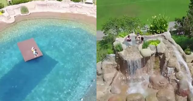 giant backyard pool in Tennessee