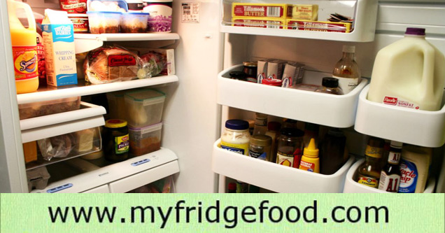 open fridge