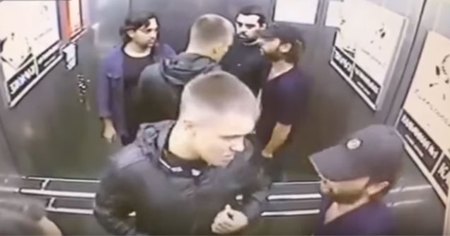 One Russian vs Three Middle Eastern Men Still Isn't a Fair Fight