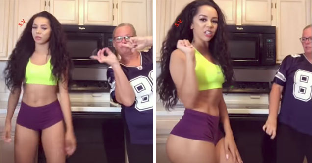 mother and daughter do the for the d challenge