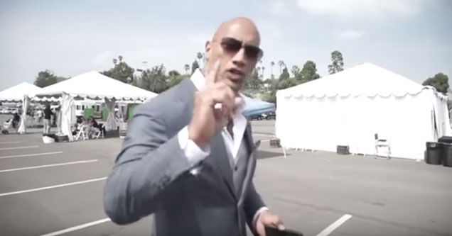 The Rock has a message for his friend Tyrese Gibson